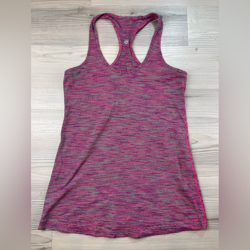 Lululemon Women’s Cool Racerback Tank Top Luon Light - Size 6